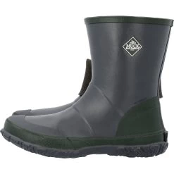 Muck Boots Forager 9" Dark Grey Rubber Unisex Textile/Weather Wellingtons