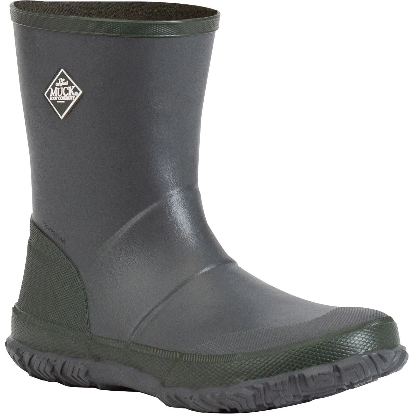 Muck Boots Forager 9" Dark Grey Rubber Unisex Textile/Weather Wellingtons 2 Muck Boots Forager 9" Dark Grey Rubber Unisex Textile/Weather Wellingtons - Image 2