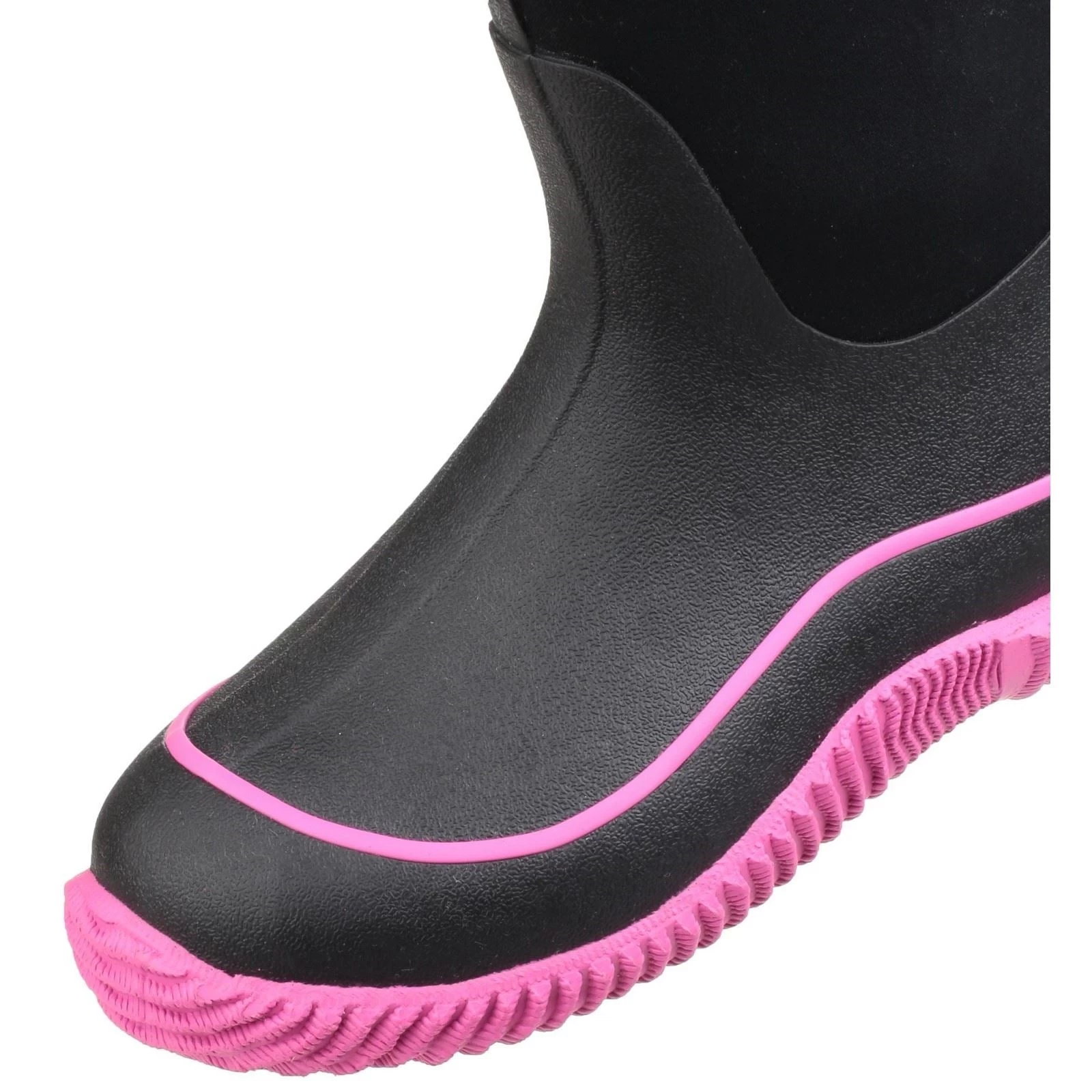 Muck Boots Hale Black Rubber/Neoprene Female Textile/Weather Wellingtons 3 Muck Boots Hale Black Rubber/Neoprene Female Textile/Weather Wellingtons - Image 3