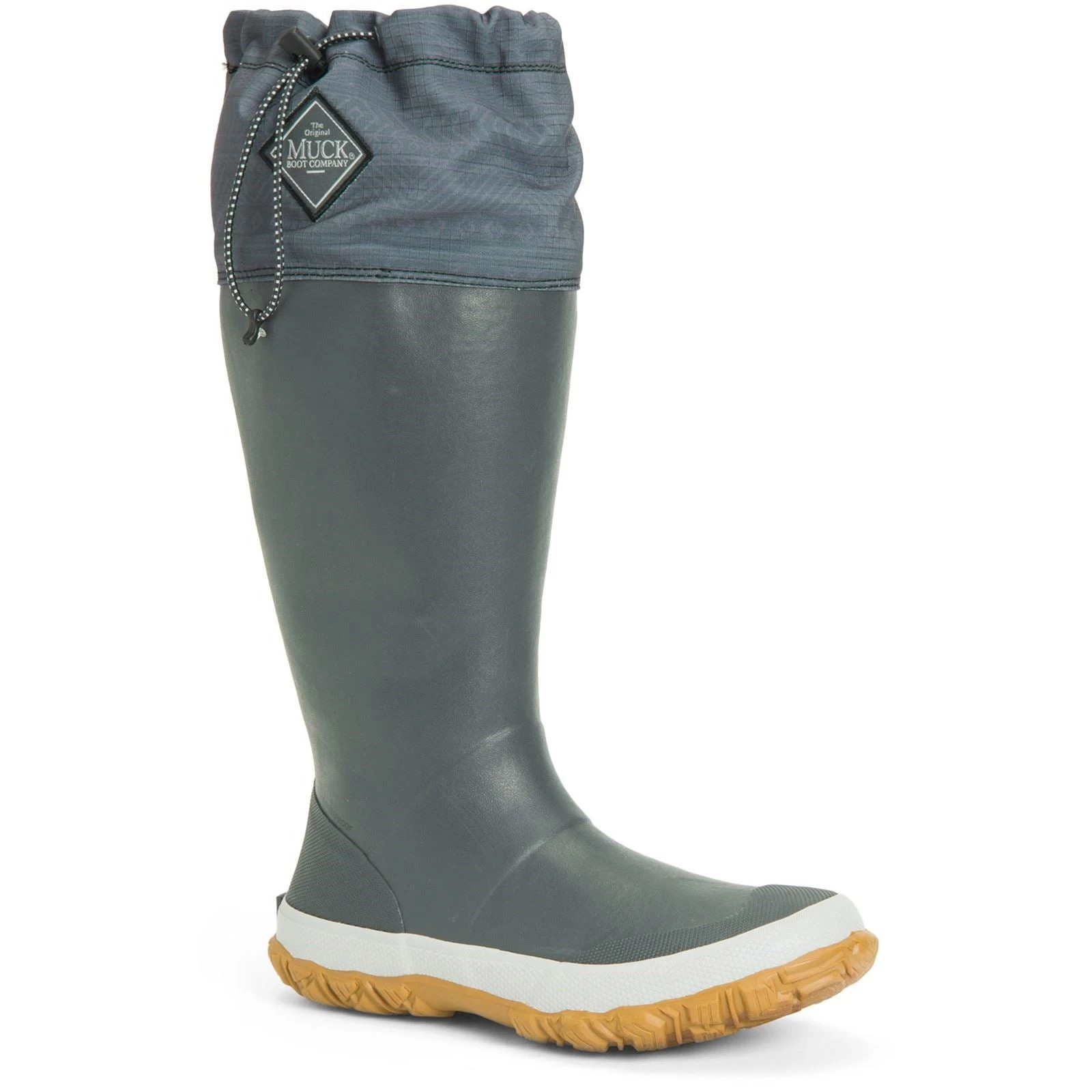 Muck Boots Forager Tall Dark Grey Rubber Unisex Textile/Weather Wellingtons 2 Muck Boots Forager Tall Dark Grey Rubber Unisex Textile/Weather Wellingtons - Image 2