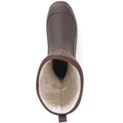 Muck Boots Hale Fleece/Fur Brown Rubber/Neoprene Female Textile/Weather Wellingtons -Muck 29323766 8189 4551 b44f 893e34b810fc