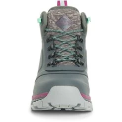 Muck Boots Apex Lace Up Grey Rubber/Neoprene Female Textile/Weather Wellingtons -Muck 29696e9d 26c2 4df2 bdee 68de5d97f868