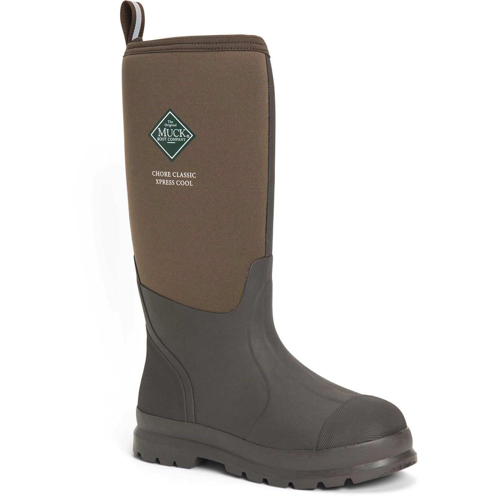 Muck Boots Chore Classic Tall Xpress Cool Brown Rubber/Neoprene Male Textile/Weather Wellingtons 2 Muck Boots Chore Classic Tall Xpress Cool Brown Rubber/Neoprene Male Textile/Weather Wellingtons - Image 2
