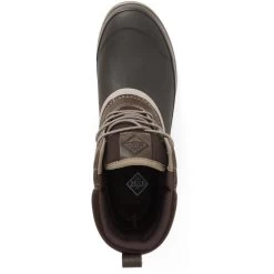 Muck Boots Originals Duck Lace Dark Brown Rubber Neoprene/Leather Male Textile/Weather Wellingtons -Muck 378e0ac9 384e 4daf 9fa4 d4ae15b0c235