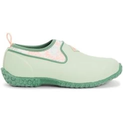Muck Boots Muckster II Low Green Rubber/Neoprene Female Garden Shoes