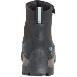 Muck Boots Apex Mid Zip Dark Brown Rubber/Neoprene Male Textile/Weather Wellingtons -Muck 43c050e5 1610 47e6 bb78 71ab08789c1e