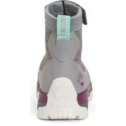 Muck Boots Apex Mid Zip Grey Rubber/Neoprene Female Textile/Weather Wellingtons -Muck 45495532 93d7 4163 822e d380b1ba7997 1