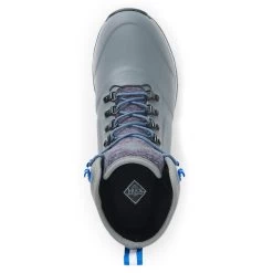 Muck Boots Apex Lace Up Grey Rubber/Neoprene Male Textile/Weather Wellingtons -Muck 45aa59dd 8af0 4d82 b8ca 04871f56eaf4