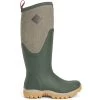 Muck Boots Arctic Sport II Tall Olive Rubber/Neoprene Female Textile/Weather Wellingtons