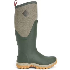 Muck Boots Arctic Sport II Tall Olive Rubber/Neoprene Female Textile/Weather Wellingtons