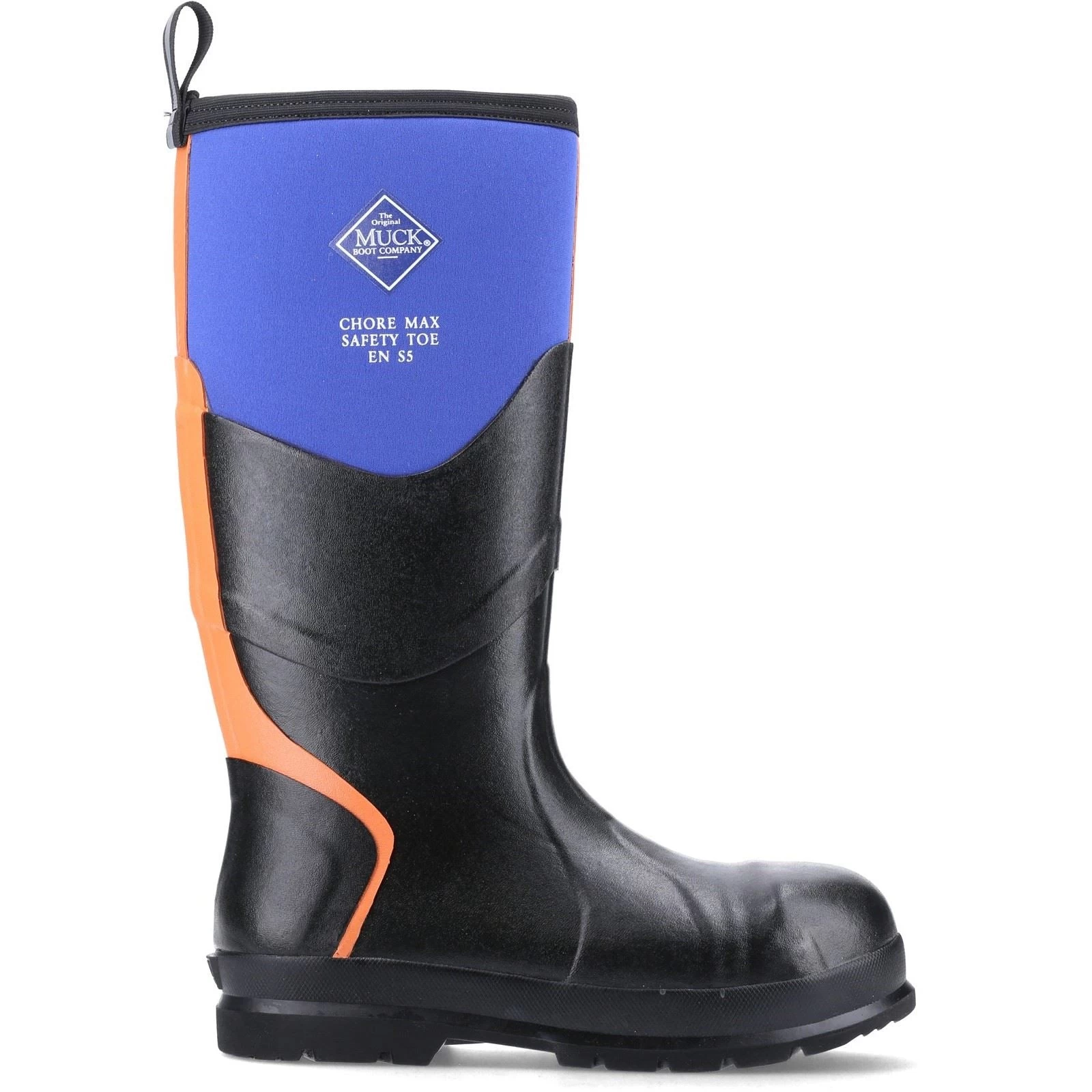 Muck Boots Chore Max S5 Blue Rubber/Neoprene Unisex Safety Wellingtons 1 Muck Boots Chore Max S5 Blue Rubber/Neoprene Unisex Safety Wellingtons