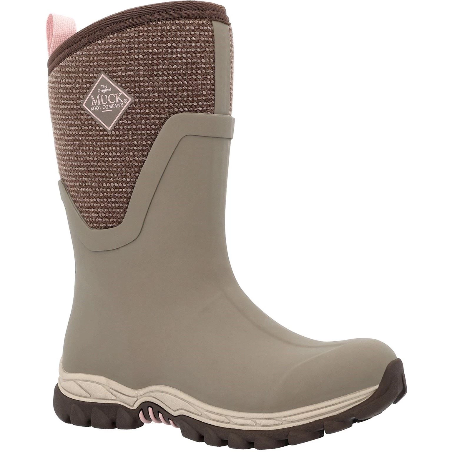 Muck Boots Arctic Sport Mid Brown Rubber/Neoprene Female Textile/Weather Wellingtons 2 Muck Boots Arctic Sport Mid Brown Rubber/Neoprene Female Textile/Weather Wellingtons - Image 2