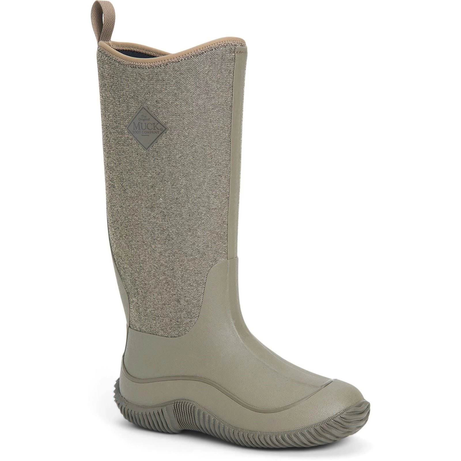 Muck Boots Hale Light Brown Rubber/Neoprene Female Textile/Weather Wellingtons 2 Muck Boots Hale Light Brown Rubber/Neoprene Female Textile/Weather Wellingtons - Image 2