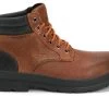 Muck Boots Chore Farm Brown Leather Mens Boots