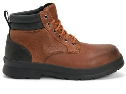 Muck Boots Chore Farm Brown Leather Mens Boots