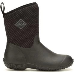 Muck Boots RHS Muckster II Short Grey Rubber+Neoprene Female Garden Shoes
