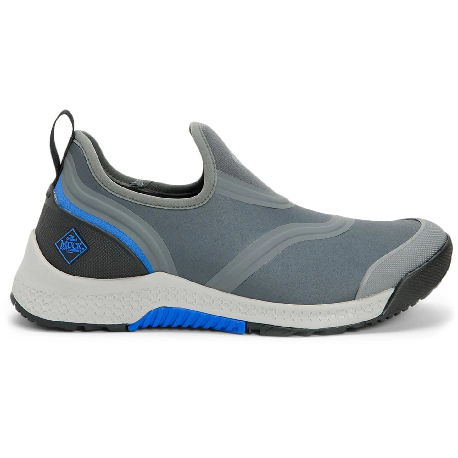 Muck Boots Outscape Low Grey Rubber/Neoprene Male Slip On Mens Shoes 1 Muck Boots Outscape Low Grey Rubber/Neoprene Male Slip On Mens Shoes