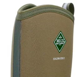 Muck Boots Edgewater II Metal Free Non Safety Wellies Moss Size 8 -Muck 755JT A3
