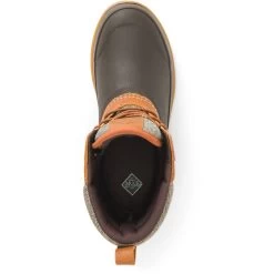 Muck Boots Originals Duck Lace Brown Rubber Leather Womens Wellingtons -Muck 79e1ce06 e4a8 462c bff6 9cda02f078af