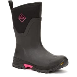 Muck Boots Arctic Ice Mid Black Rubber/Neoprene Female Textile/Weather Wellingtons -Muck 8beb269c da31 4705 8489 08b5f3637236 1