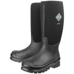 Muck Boots Chore Classic Hi Black Neoprene Unisex Textile/Weather Wellingtons -Muck 8fe74d86 e7fa 4e10 8396 f2e38f720c2c