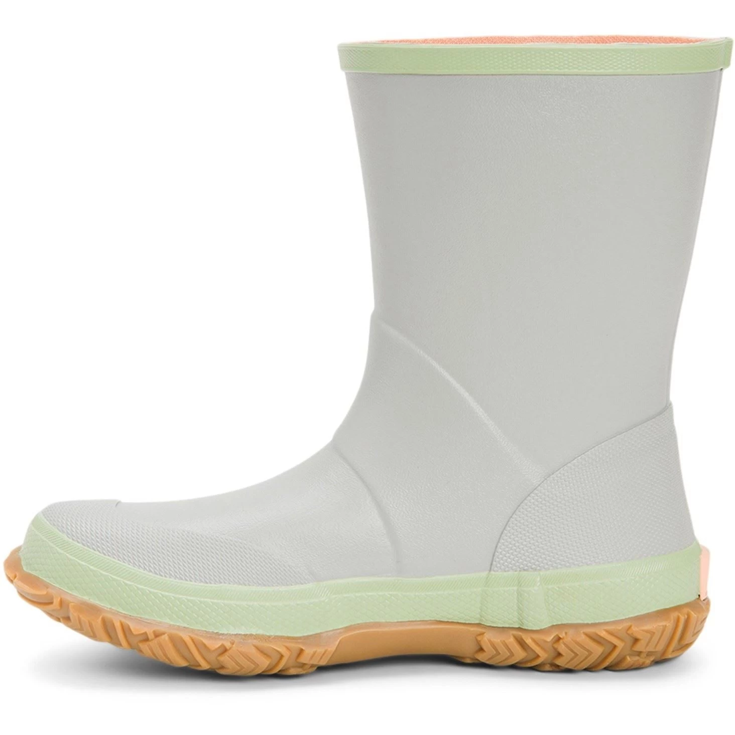 Muck Boots Forager 9" Light Grey Rubber Female Textile/Weather Wellingtons 2 Muck Boots Forager 9" Light Grey Rubber Female Textile/Weather Wellingtons - Image 2
