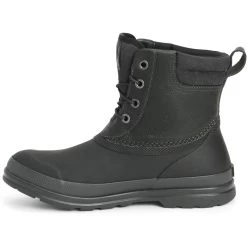 Muck Boots Originals Duck Lace Black Rubber Neoprene/Leather Male Textile/Weather Wellingtons -Muck b49f9b74 ef08 4cc6 8e3f 6ddb2ee89d68