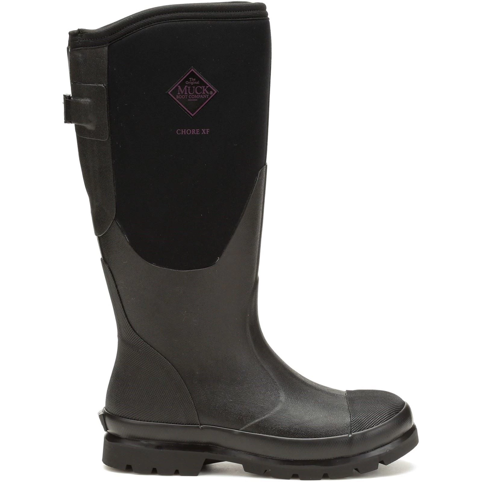 Muck Boots Chore Ladies XF Black Rubber/Neoprene Female Textile/Weather Wellingtons 1 Muck Boots Chore Ladies XF Black Rubber/Neoprene Female Textile/Weather Wellingtons