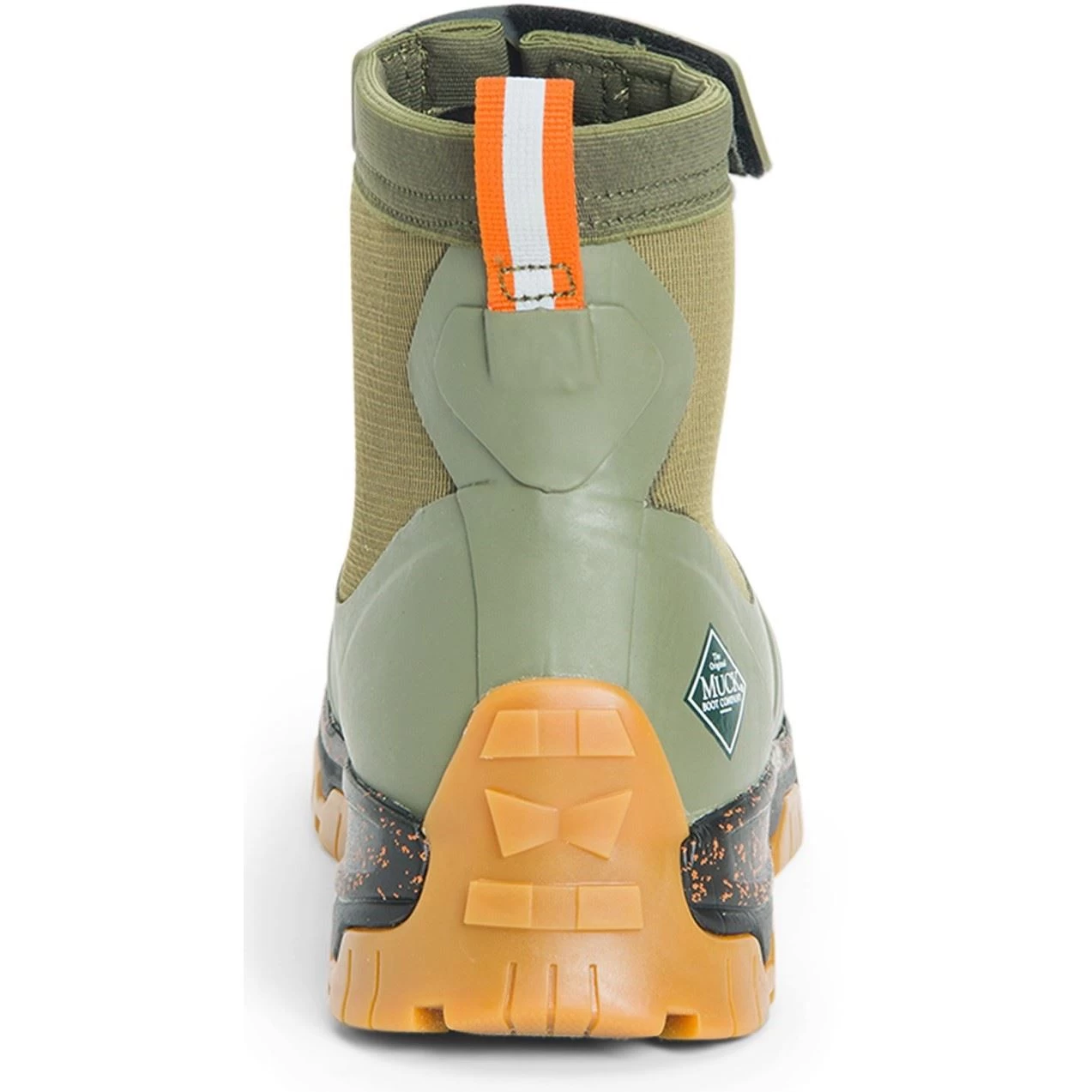 Muck Boots Apex Mid Zip Olive Rubber/Neoprene Male Textile/Weather Wellingtons 5 Muck Boots Apex Mid Zip Olive Rubber/Neoprene Male Textile/Weather Wellingtons - Image 5