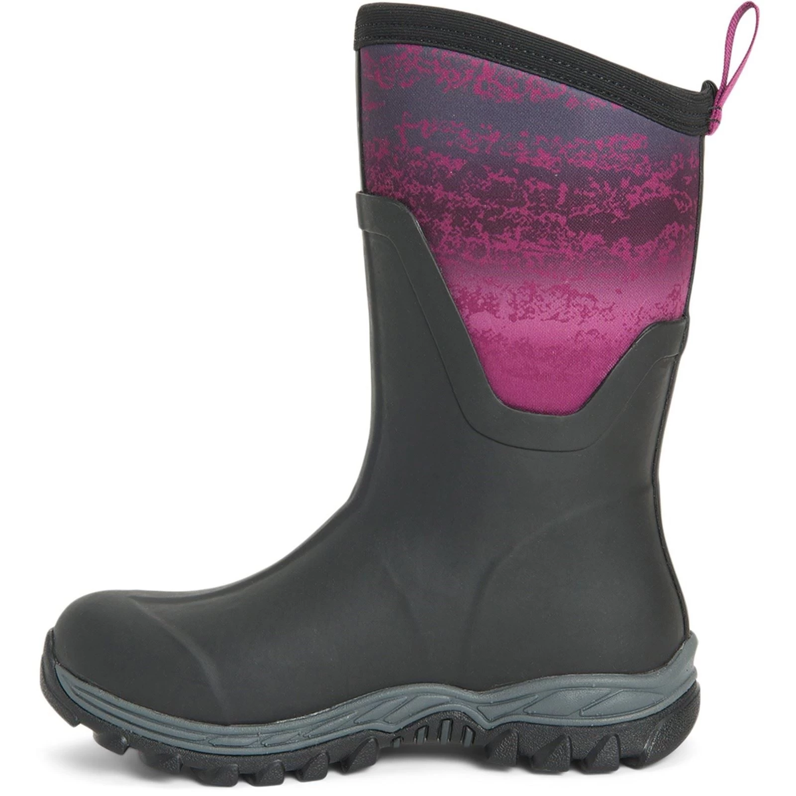 Muck Boots Arctic Sport Mid Black Rubber/Neoprene Female Textile/Weather Wellingtons 2 Muck Boots Arctic Sport Mid Black Rubber/Neoprene Female Textile/Weather Wellingtons - Image 2
