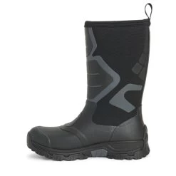 Muck Boots Apex Black Rubber/Neoprene Male Textile/Weather Wellingtons -Muck d7d9f629 fc0f 4d49 b230 d9754505fe8d