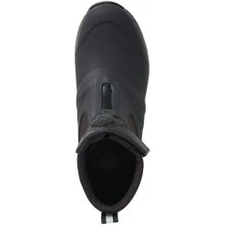 Muck Boots Apex Mid Zip Dark Brown Rubber/Neoprene Male Textile/Weather Wellingtons -Muck df6c3ad2 eac6 4b08 ade8 b9e8284543be 1
