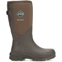 Muck Boots Wetland XF Brown Rubber Neoprene Womens Wellingtons