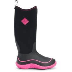 Muck Boots Hale Black Rubber/Neoprene Female Textile/Weather Wellingtons
