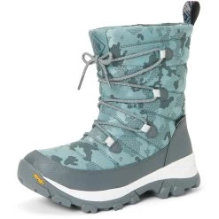 Muck Boots Arctic Ice Nomadic Sport AGAT Grey Rubber/Nylon Female Textile/Weather Wellingtons
