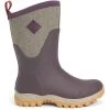 Muck Boots Arctic Sport Mid Wine Rubber/Neoprene Female Textile/Weather Wellingtons