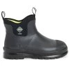 Muck Boots Chore Classic Chelsea Black Rubber/Neoprene Male Textile/Weather Wellingtons