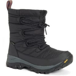 Muck Boots Arctic Ice Nomadic Sport AGAT Black Rubber/Nylon Female Textile/Weather Wellingtons