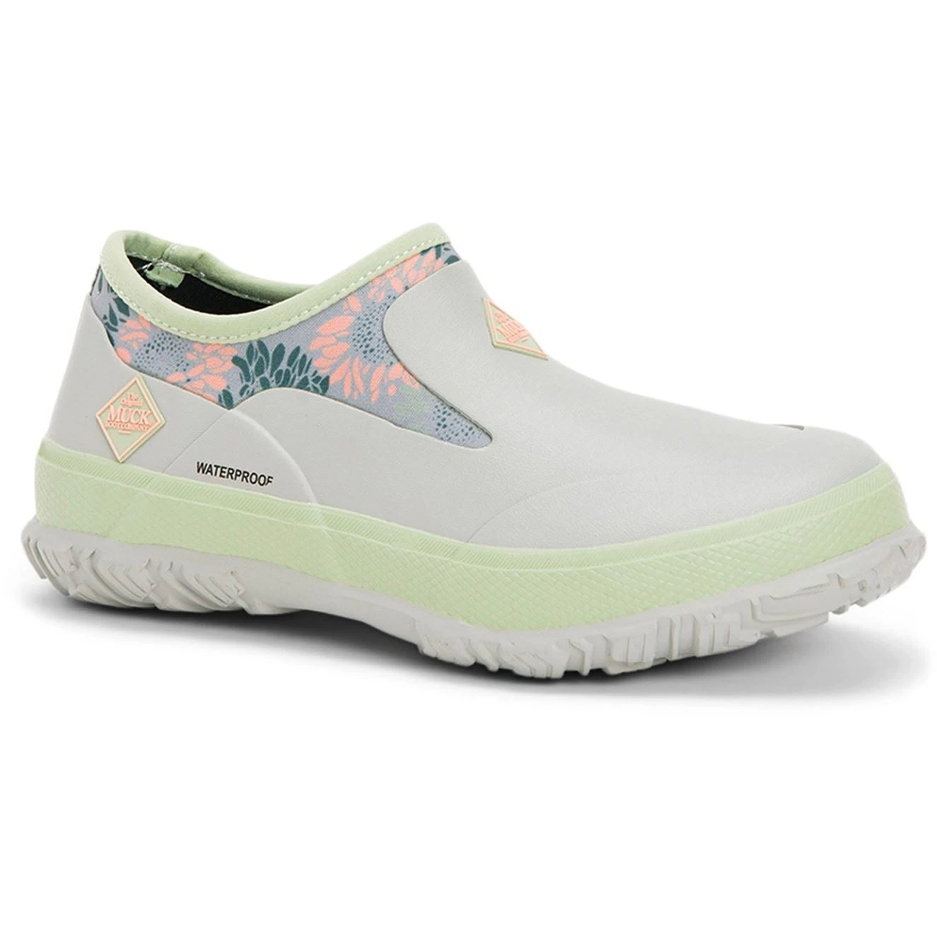 Muck Boots Forager Low Light Grey Rubber Female Slip On Ladies Shoes 3 Muck Boots Forager Low Light Grey Rubber Female Slip On Ladies Shoes - Image 3