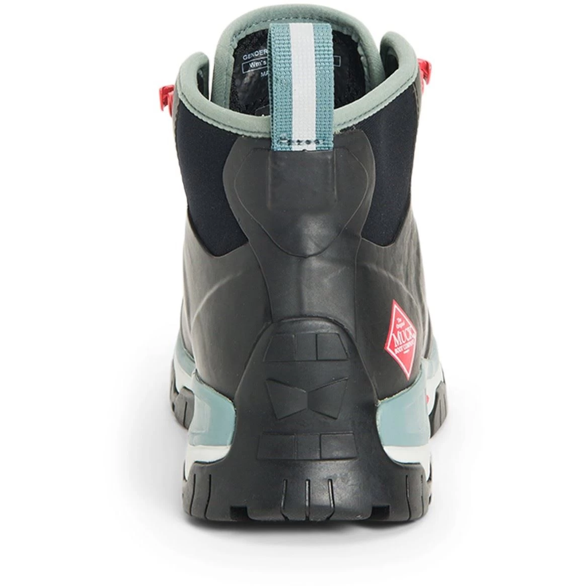 Muck Boots Apex Lace Up Black Rubber Neoprene Female Textile Wellingtons 5 Muck Boots Apex Lace Up Black Rubber Neoprene Female Textile Wellingtons - Image 5