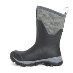 Muck Boots Womens/Ladies Arctic Ice Vibram Geometric Wellington Boots (Black/Grey) -Muck k0ddd02aba9b5bcf16f0eb7fa59ddad7c