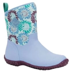 Muck Boots Womens/Ladies Muckster II Floral Wellington Boots (Blue)