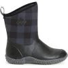 Muck Boots Muckster II Mid Textile/Weather Wellingtons BLACK