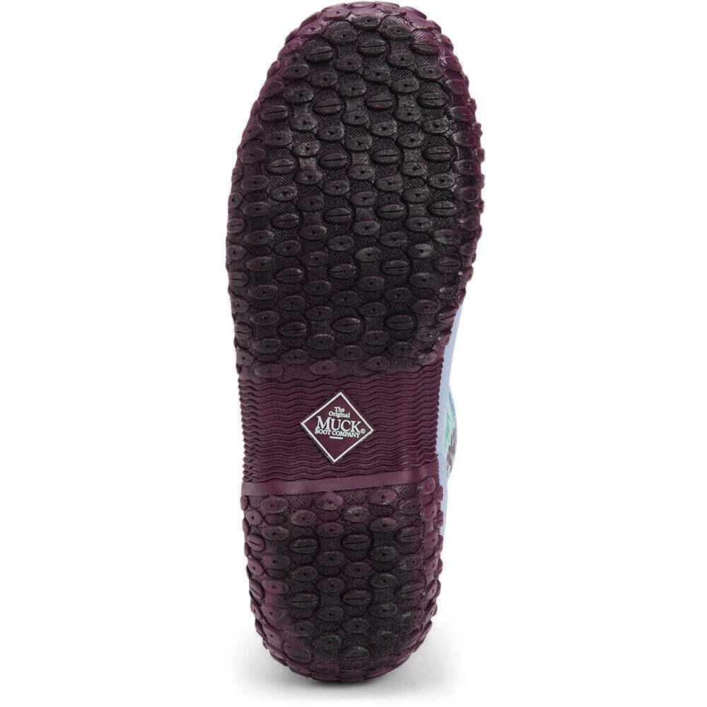 Muck Boots Womens/Ladies Muckster II Floral Wellington Boots (Blue) 3 Muck Boots Womens/Ladies Muckster II Floral Wellington Boots (Blue) - Image 3