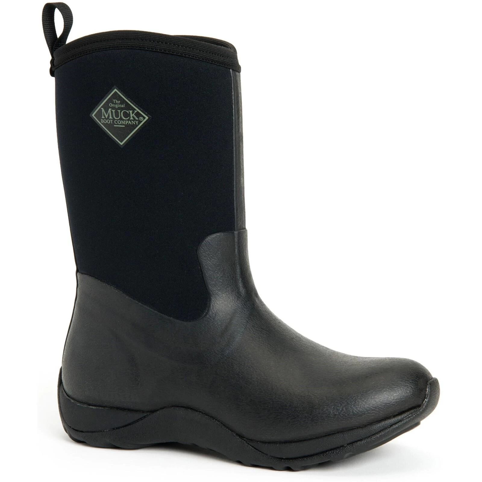 Muck Boots Arctic Weekend Textile/Weather Wellingtons BLACK 2 Muck Boots Arctic Weekend Textile/Weather Wellingtons BLACK - Image 2
