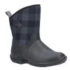 Muck Boots Womens/Ladies Muckster II Mid Wellington (Black/Grey Plaid)