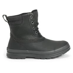 Muck Boots Mens Originals Duck Lace Leather Wellington Boots (Black) -Muck k4f7d2f1ffc6fb84fa2f43f59827c83d9