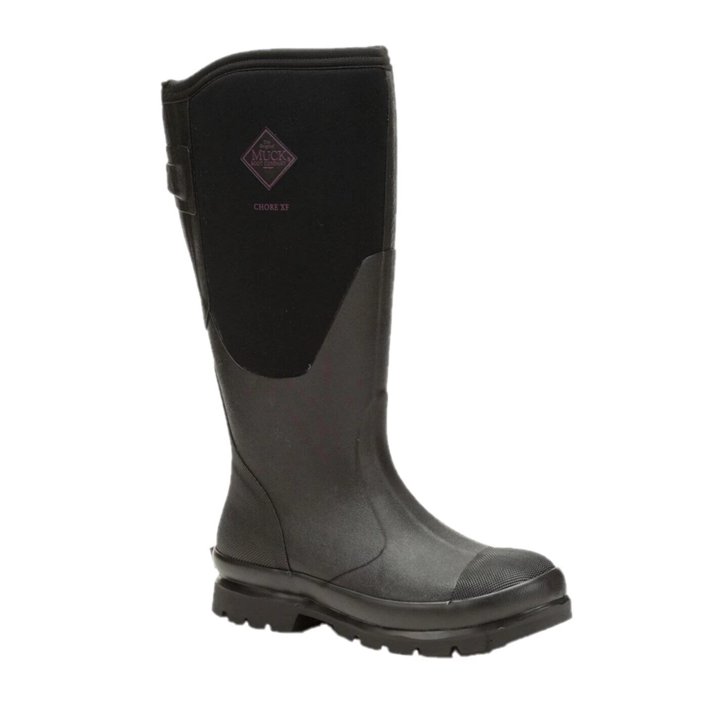 Muck Boots Womens Chore Adjustable Tall Wellington Boots (Black) 2 Muck Boots Womens Chore Adjustable Tall Wellington Boots (Black) - Image 2