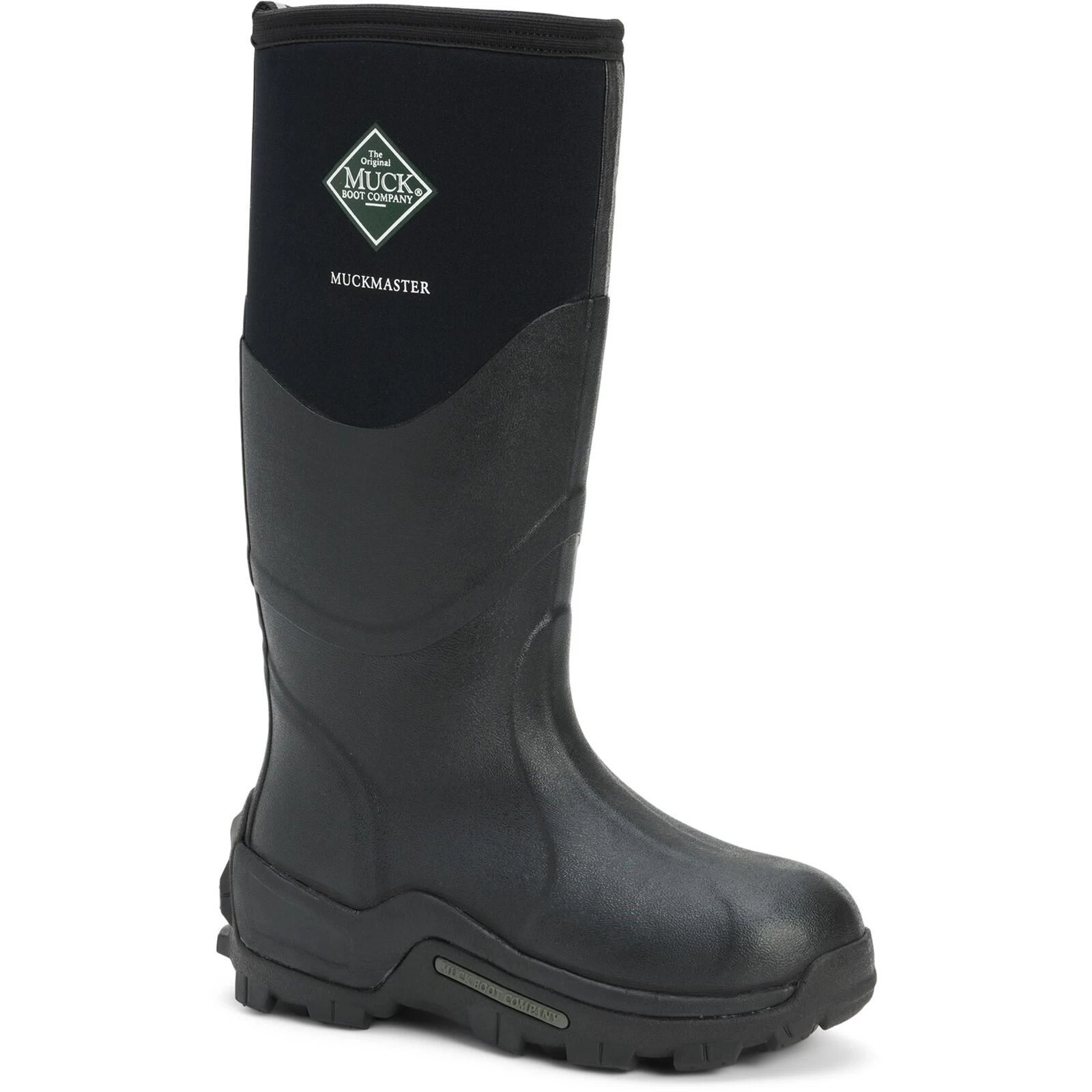 Muck Boots Muckmaster Hi Textile/Weather Wellingtons BLACK 2 Muck Boots Muckmaster Hi Textile/Weather Wellingtons BLACK - Image 2