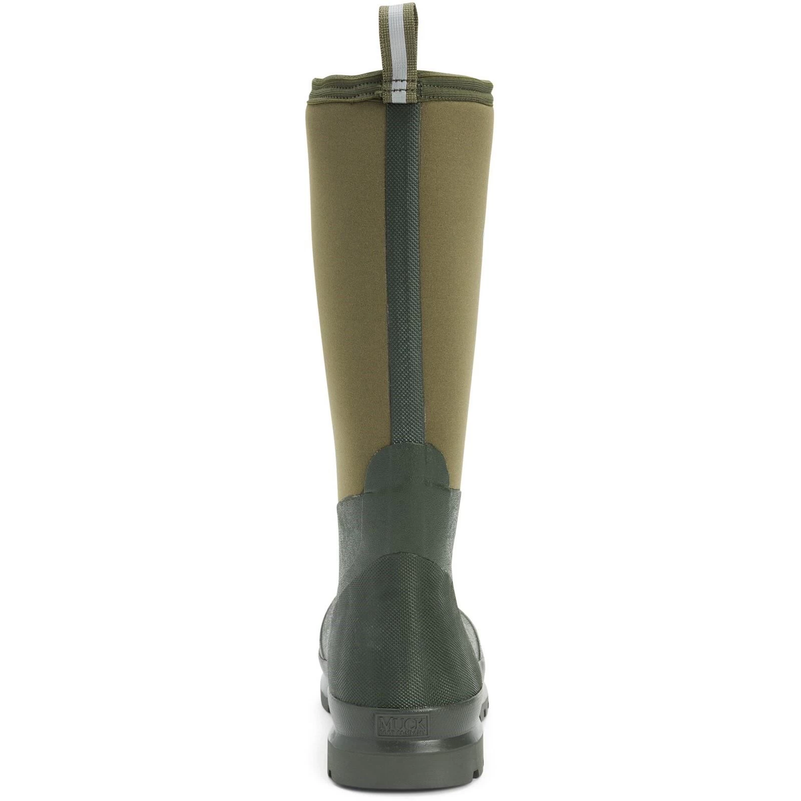 Muck Boots Chore Classic Hi Textile/Weather Wellingtons GREEN 3 Muck Boots Chore Classic Hi Textile/Weather Wellingtons GREEN - Image 3